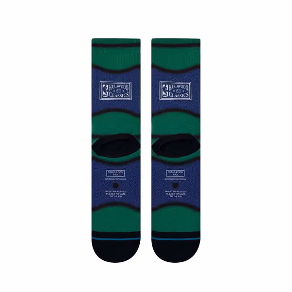 Dallas Mavericks Classic Mini Ball Stance Crew Socks view 3