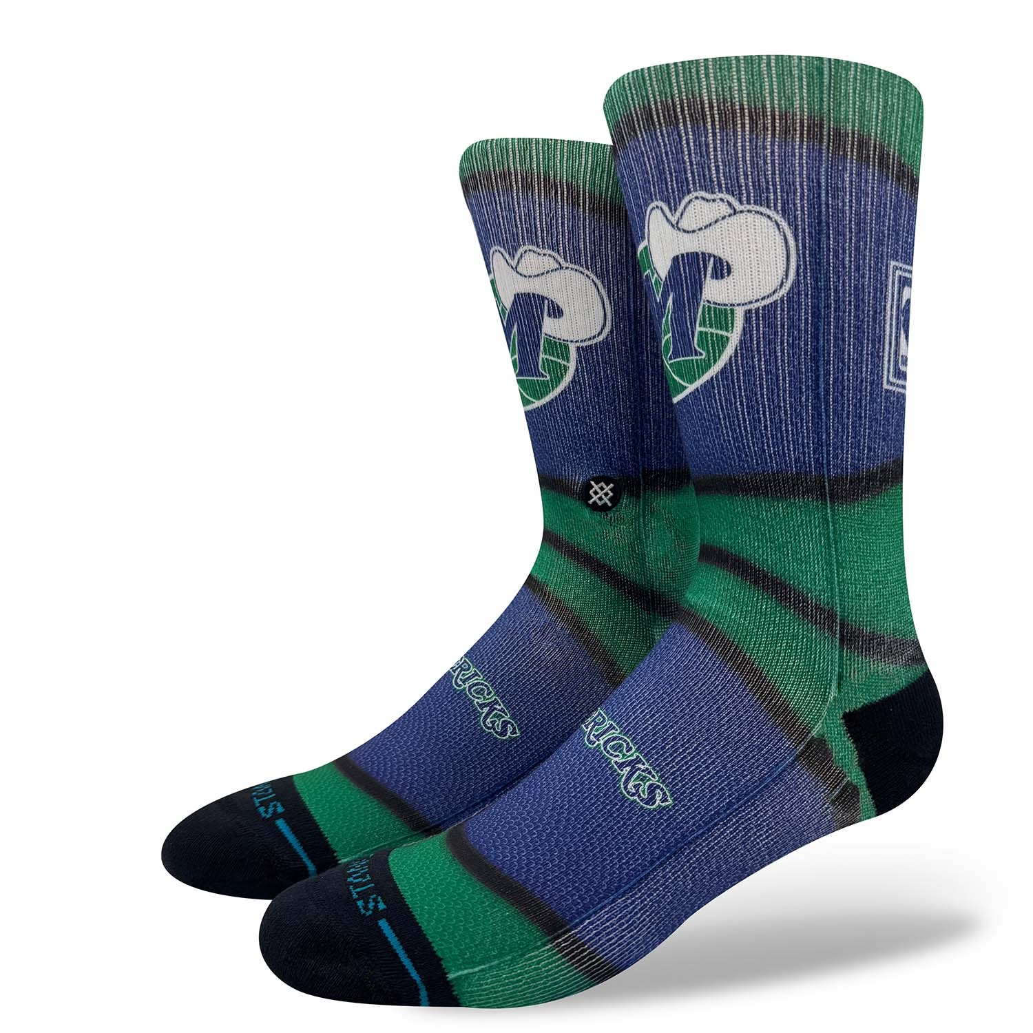 Dallas Mavericks Classic Mini Ball Stance Crew Socks view 1