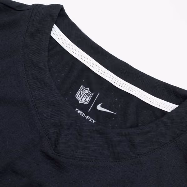 New York Jets 2022 NFL Sideline Nike Performance Player Top Black view 5