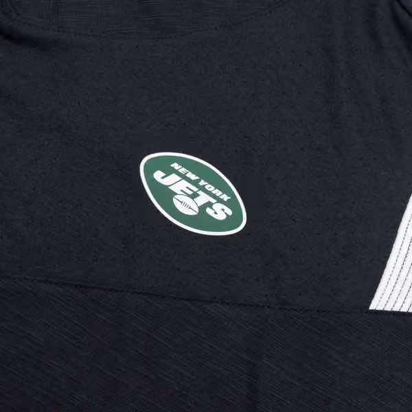 New York Jets 2022 NFL Sideline Nike Performance Player Top Black view 4
