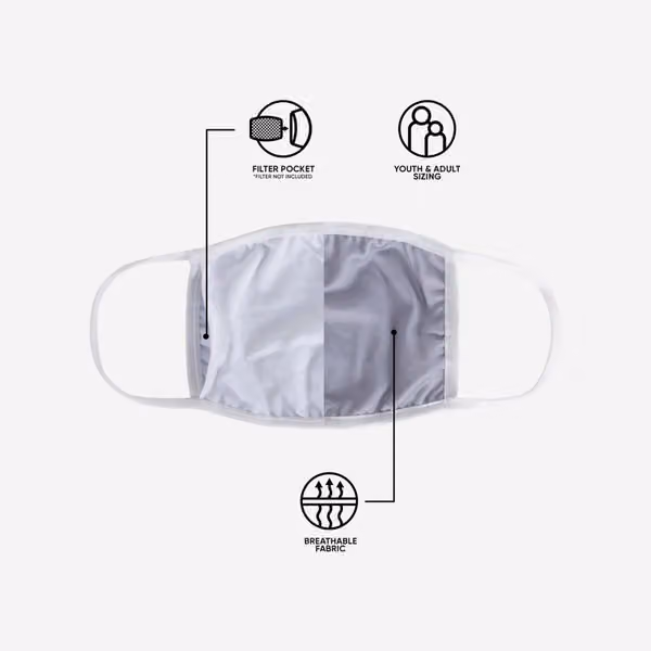 Pittsburgh Penguins Face Covering NHL Face Mask (3-Pack) view 5