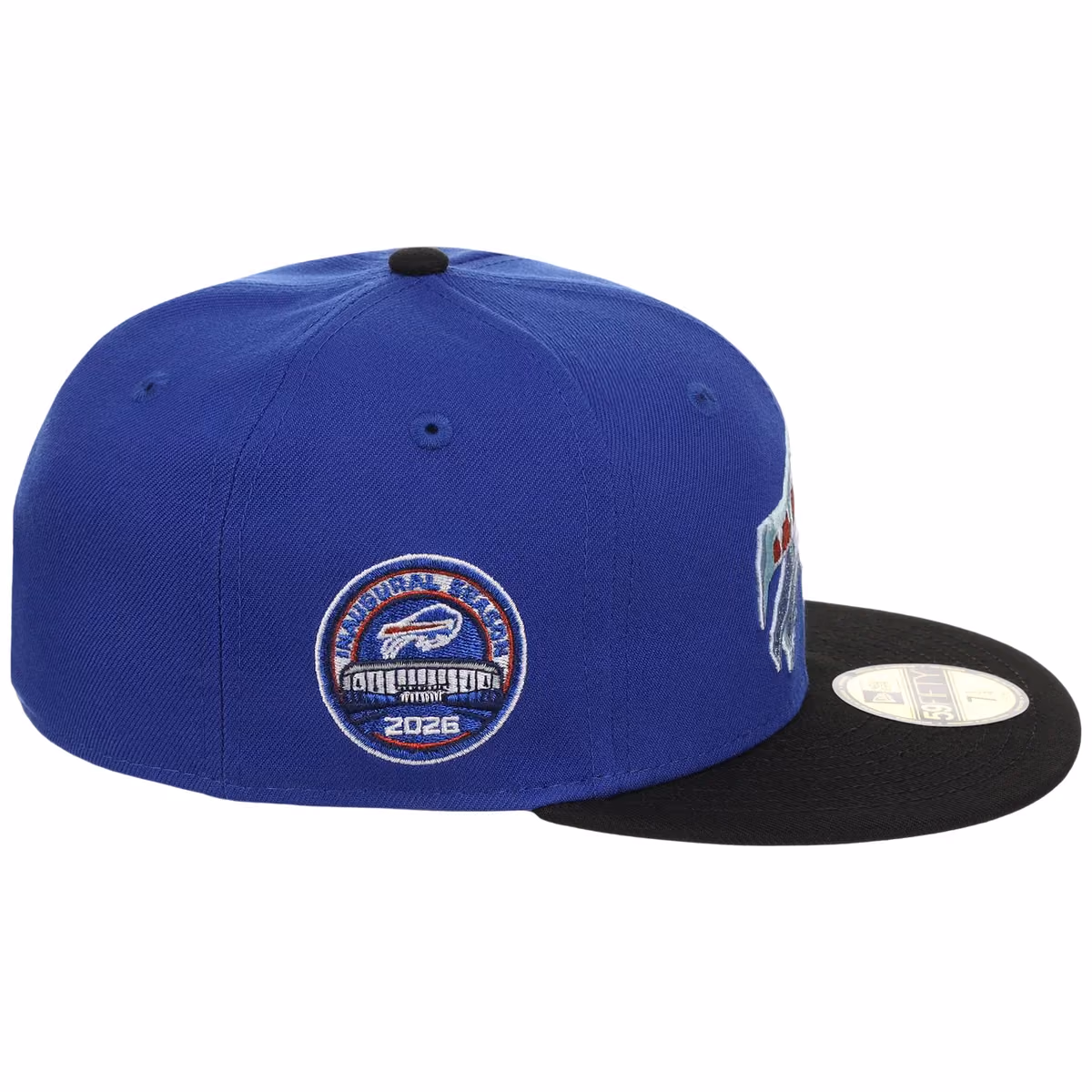 Buffalo Bills NFL Start of Season Part II New Era 59FIFTY (Royal/Black) detail view