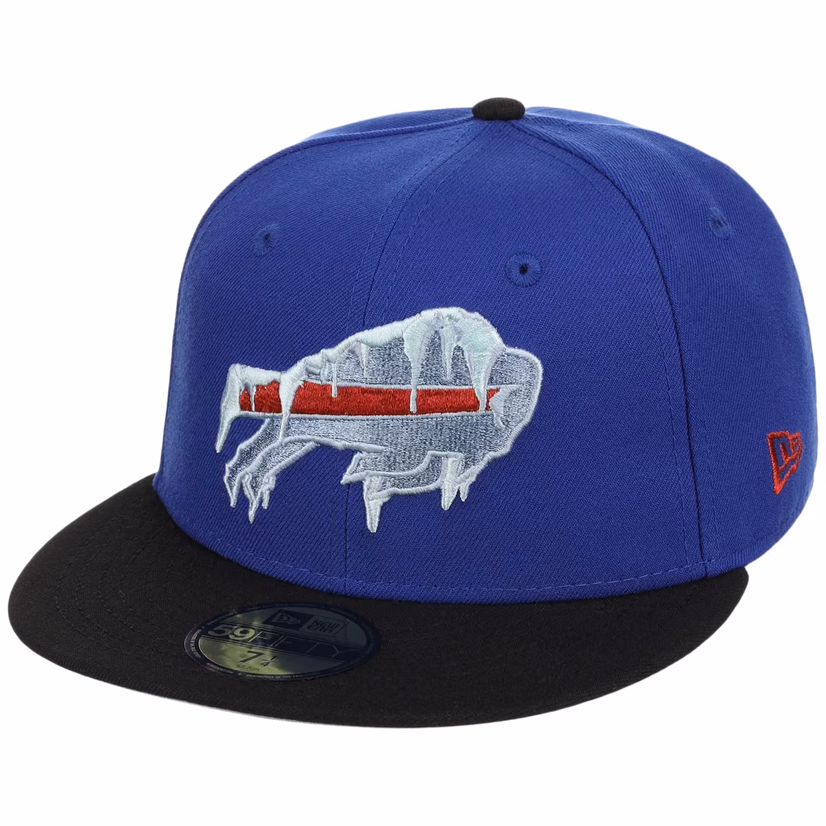 Buffalo Bills NFL Start of Season Part II New Era 59FIFTY (Royal/Black) detail view