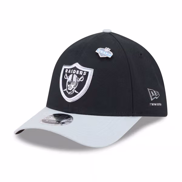 Las Vegas Raiders 2026 NFL Draft 39THIRTY M-Crown Flex Cap product photo