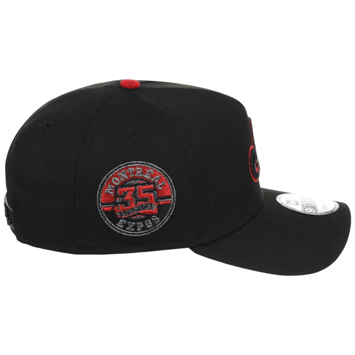 Montreal Expos MLB Midnight Massacre New Era 9FORTY detail view