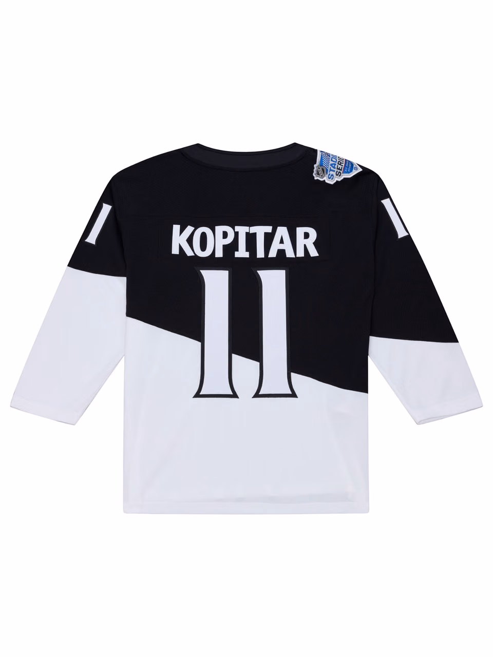 Anze Kopitar #11 Los Angeles Kings 2020 Stadium Series Premium Power Play NHL Jersey view 2