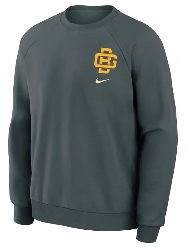 Green Bay Packers 2026 NFL Rivalries Dri-FIT Crewneck Pullover Green view 2
