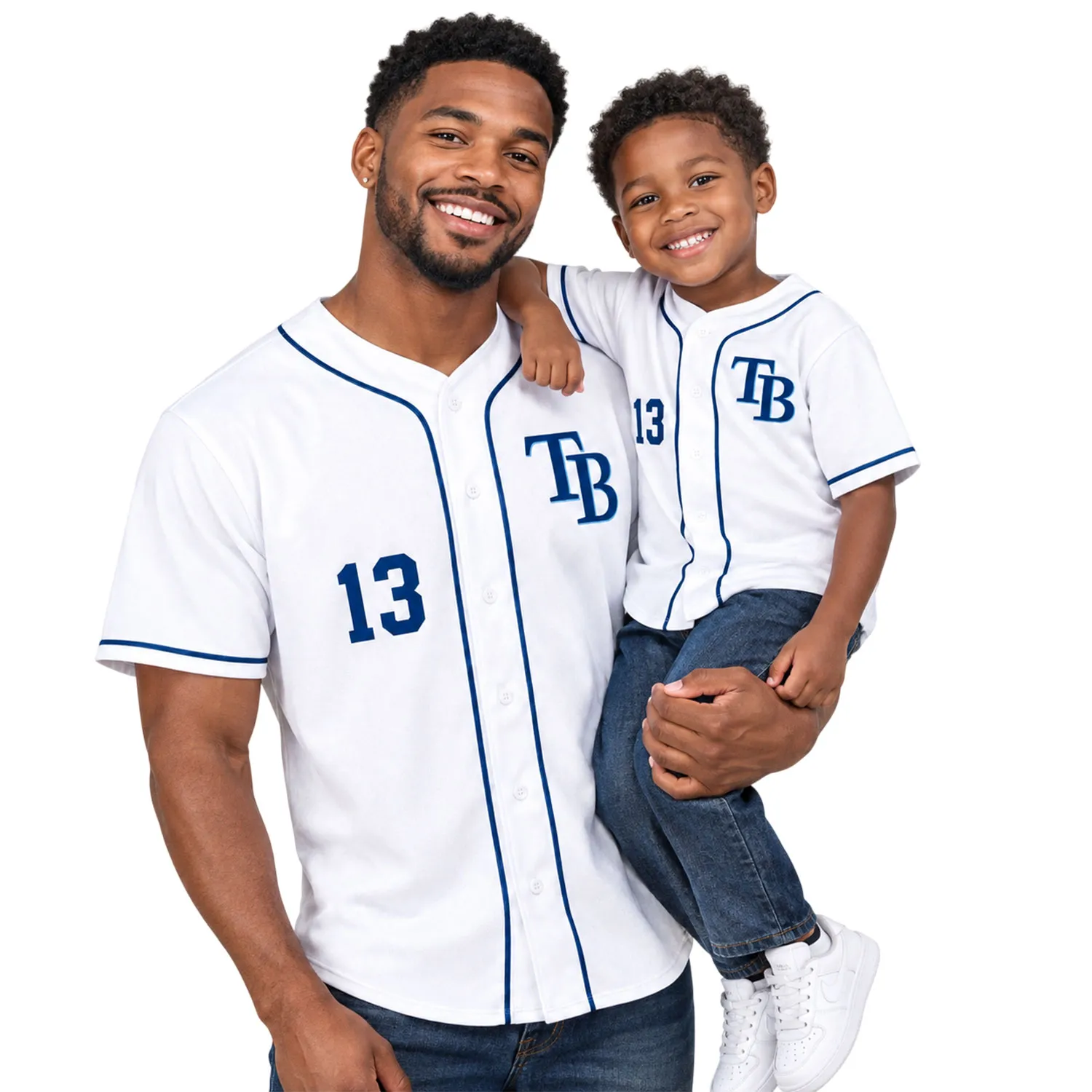 Junior Caminero 2026 White Jersey – TP Rays Vibrant Tee