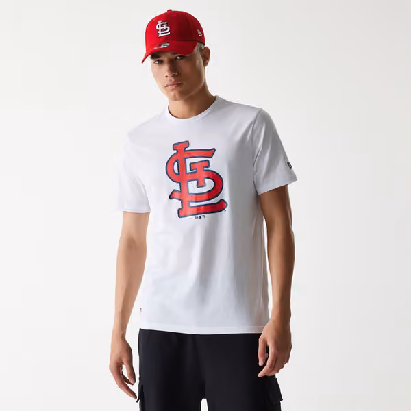 St. Louis Cardinals Team Logo MLB T-Shirt White view 1