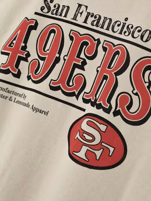 San Francisco 49ers L&L '89 Classics NFL T-Shirt Brown view 4