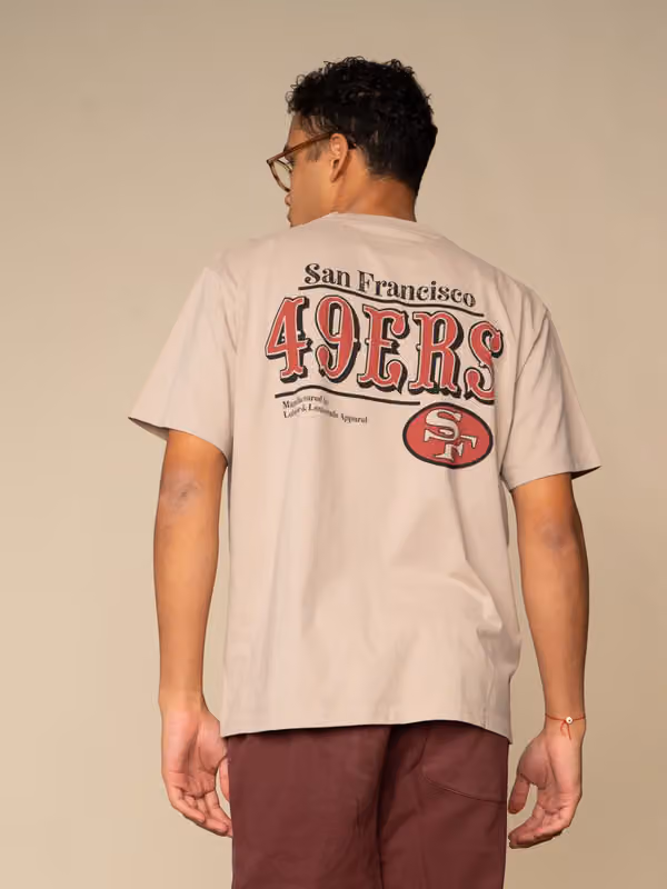 San Francisco 49ers L&L '89 Classics NFL T-Shirt Brown view 6