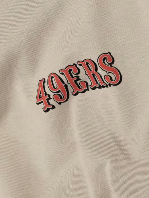 San Francisco 49ers L&L '89 Classics NFL T-Shirt Brown view 3
