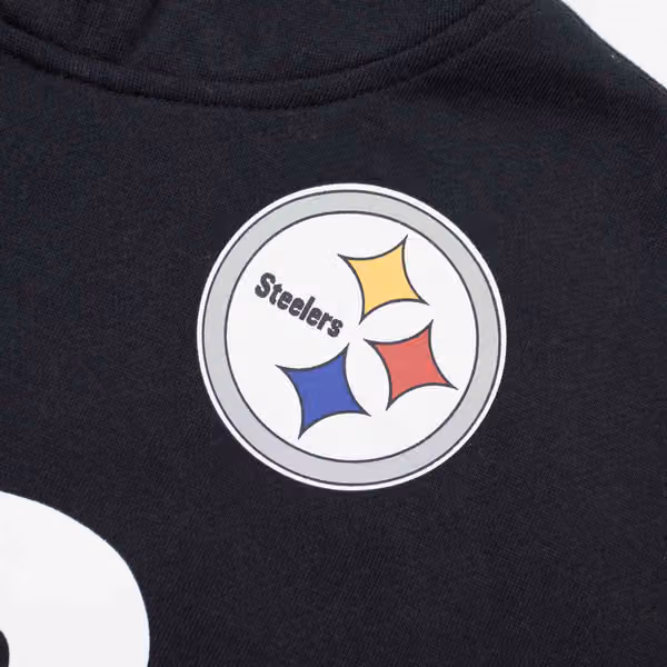Troy Polamalu #43 Pittsburgh Steelers N&N Player NFL Hoodie Black view 4