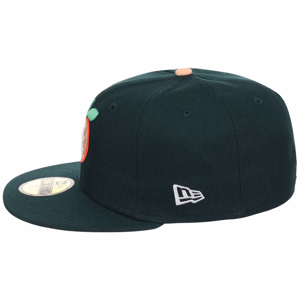 Atlanta Braves Peach Atlanta Crown the City New Era 59FIFTY detail view