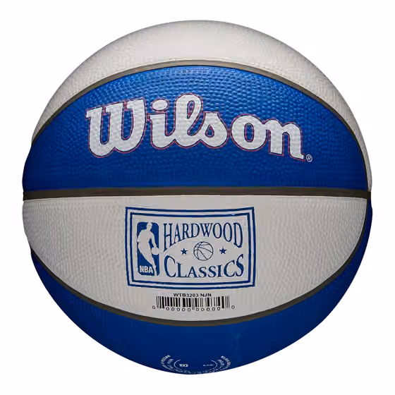 New Jersey Nets NBA Retro Wilson Mini Basketball (Size 3) view 2