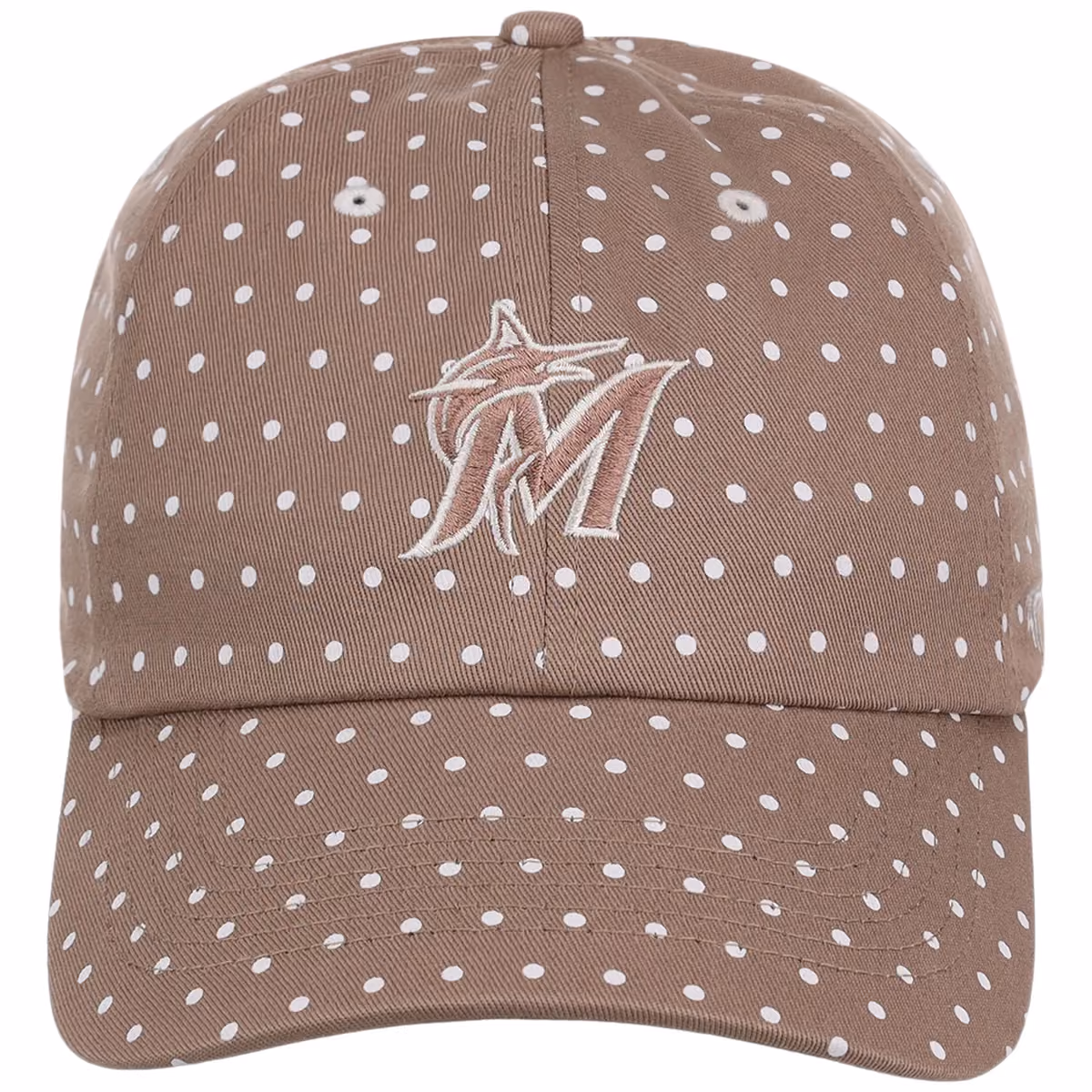 Miami Marlins MLB Women's Polka Dot '47 Clean Up Collection detail view