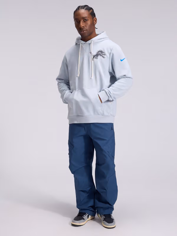 Detroit Lions 2026 NFL Rivalries Sideline Standard Issue Hoodie Gray view 4