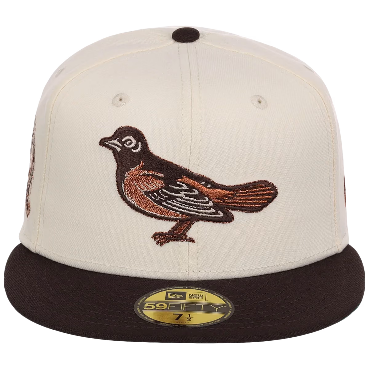 Baltimore Orioles MLB Walnut Reserve New Era 59FIFTY detail view