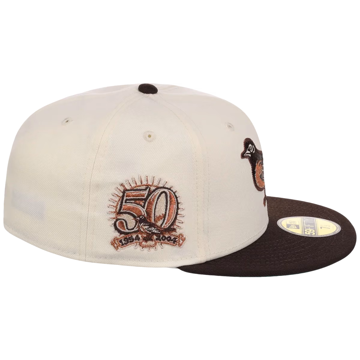 Baltimore Orioles MLB Walnut Reserve New Era 59FIFTY detail view