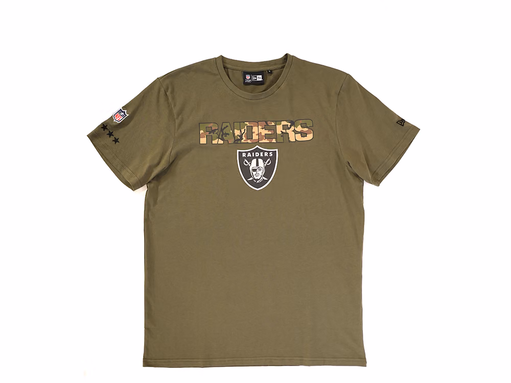 New Era Las Vegas Raiders Camo NFL T-Shirt front