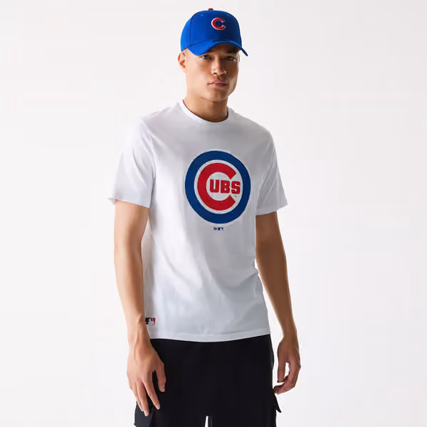 Chicago Cubs Team Logo New Era MLB T-Shirt White view 1