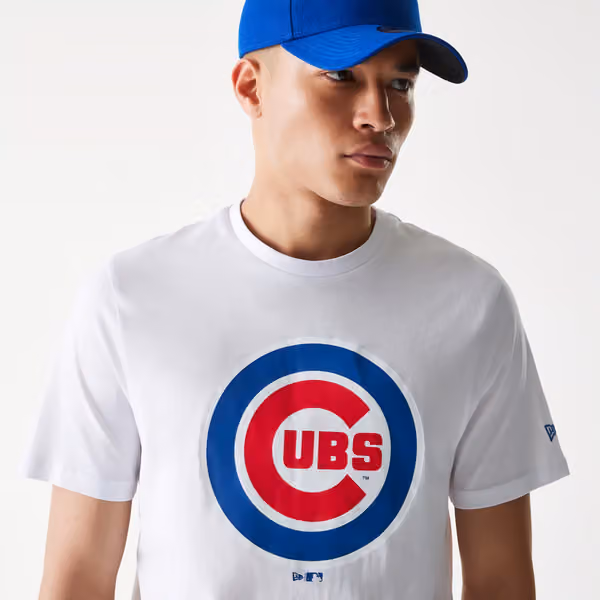 Chicago Cubs Team Logo New Era MLB T-Shirt White view 5