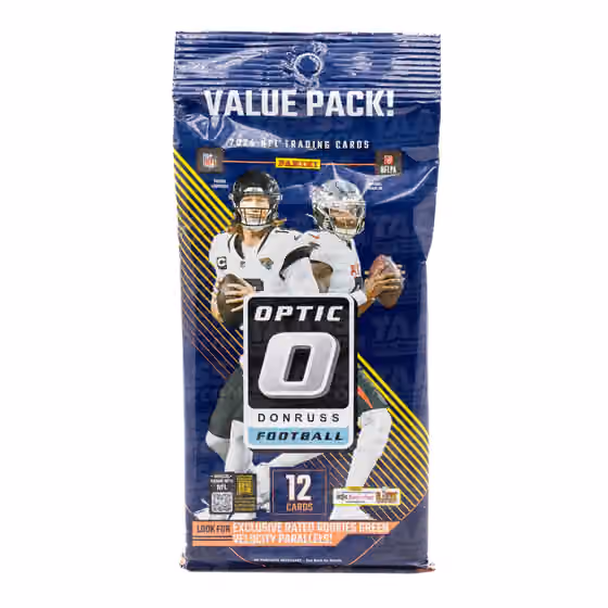 2024 Panini Donruss Optic NFL Football Value Fat-Pack Box view 5