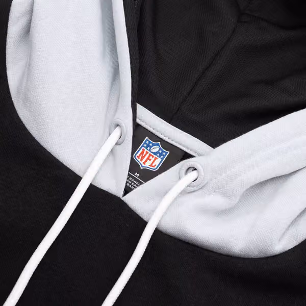 Las Vegas Raiders Foundation NFL Hoodie Black view 5