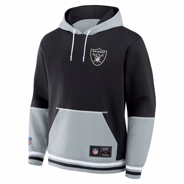 Las Vegas Raiders Foundation NFL Hoodie Black view 2