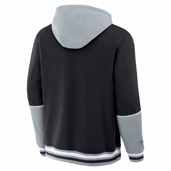 Las Vegas Raiders Foundation NFL Hoodie Black view 3