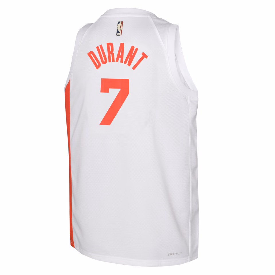Kevin Durant #7 Brooklyn Nets Hardwood Classics Nike Swingman NBA Jersey (YOUTH) view 3