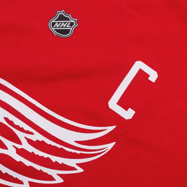 Gordie Howe #9 Detroit Red Wings Alumni Fanatics NHL T-Shirt Red view 5