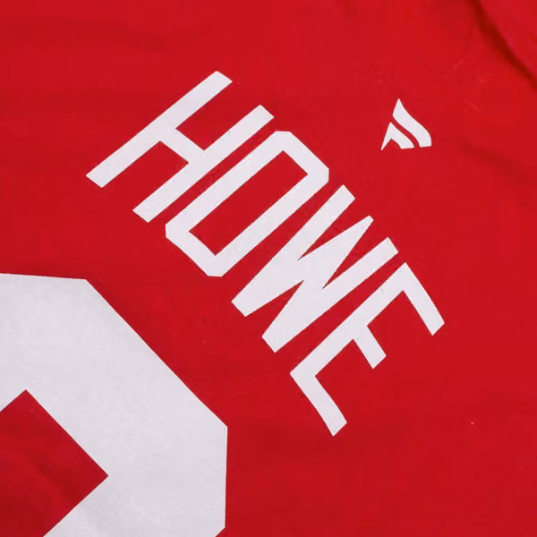 Gordie Howe #9 Detroit Red Wings Alumni Fanatics NHL T-Shirt Red view 4