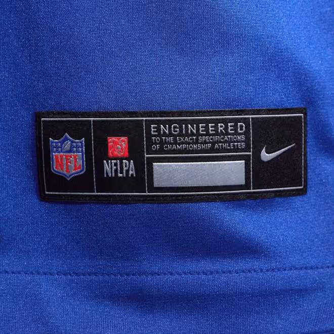 Davante Adams #17 Los Angeles Rams Nike Game NFL Jersey Blue view 7