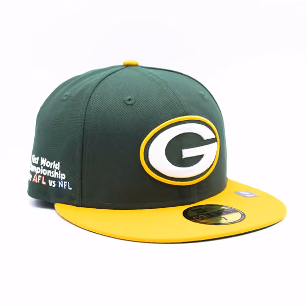 Green Bay Packers First World Championship New Era 59FIFTY Fitted NFL Cap product photo