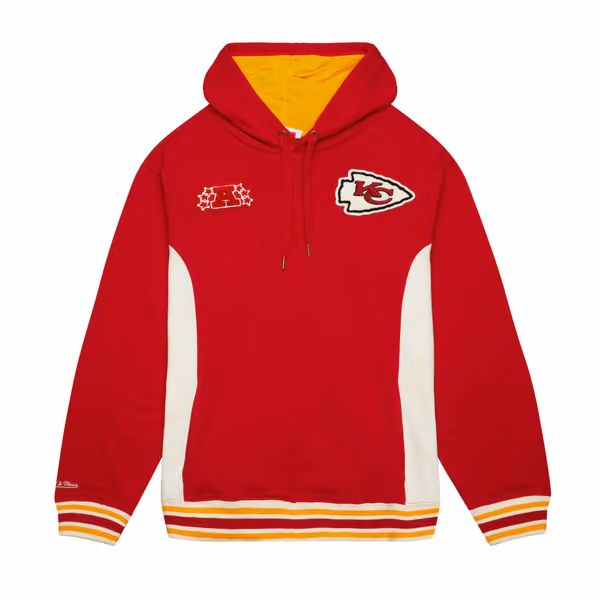 Kansas City Chiefs Team Legacy Mitchell & Ness NFL Hoodie Red view 1