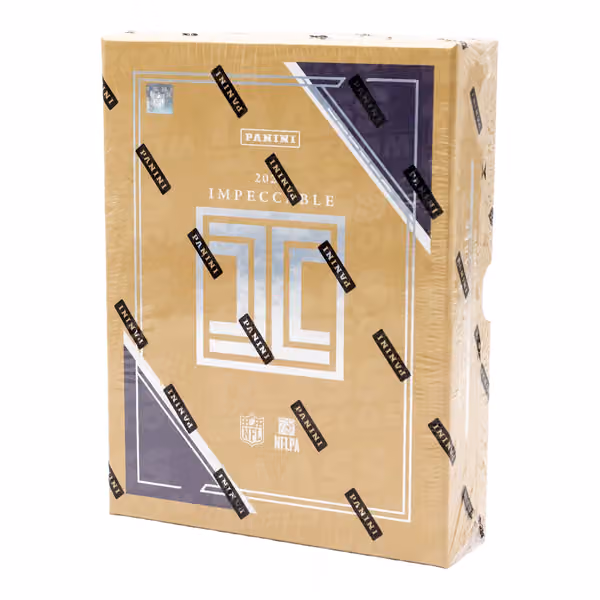 2025 Panini Impeccable Football NFL Hobby Box view 1