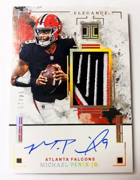 2025 Panini Impeccable Football NFL Hobby Box view 8