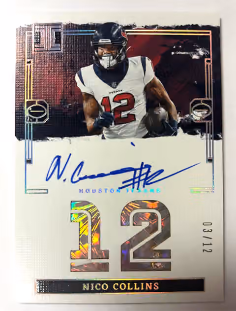 2025 Panini Impeccable Football NFL Hobby Box view 7