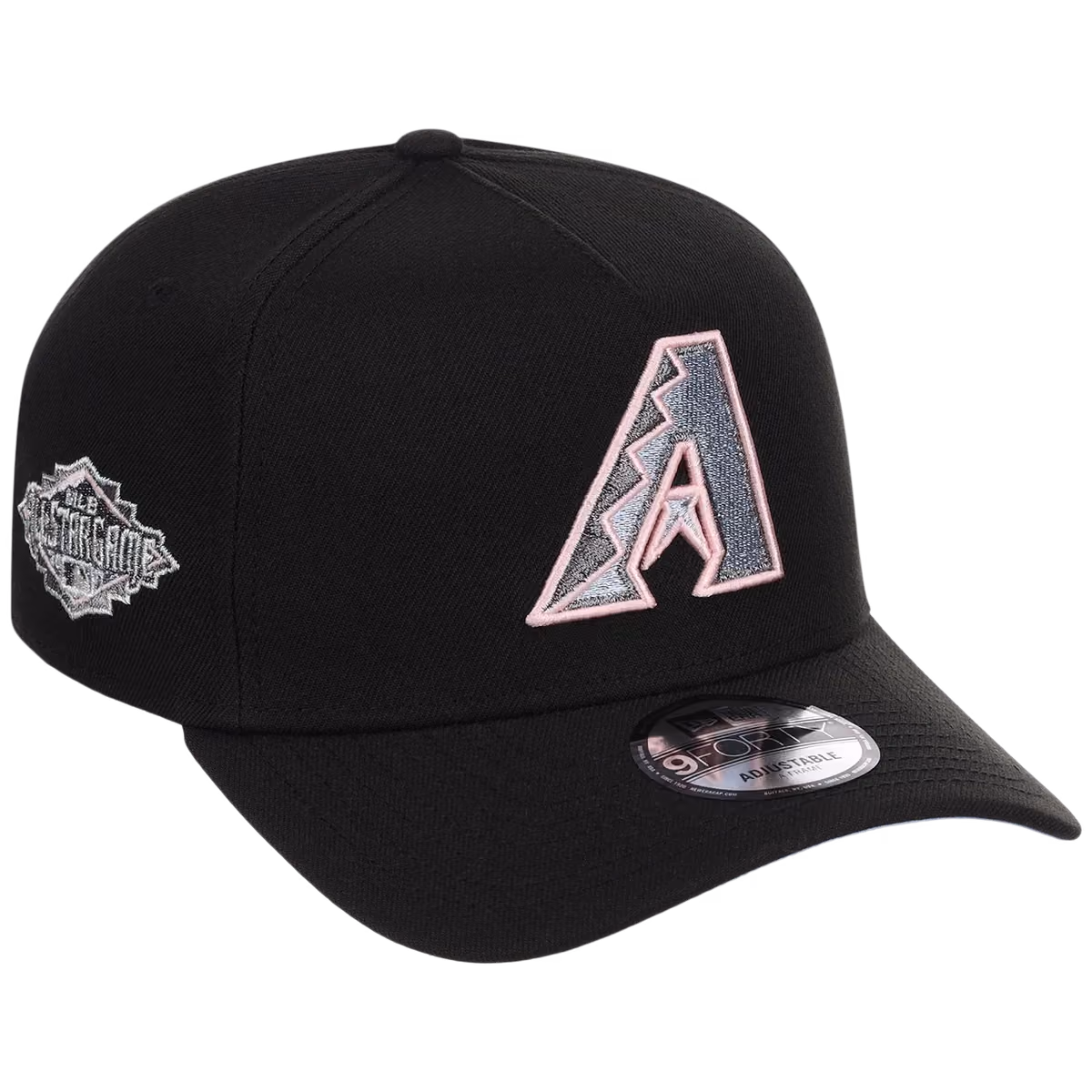 Arizona Diamondbacks MLB Pewter Skies New Era 9FORTY A-Frame front view