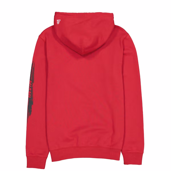 Miami Heat 2024 NBA Tip-Off New Era Hoodie Red view 2