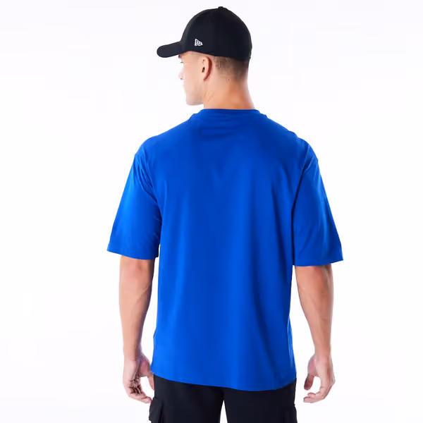 Denver Nuggets Script New Era Oversized NBA T-Shirt Blue view 2