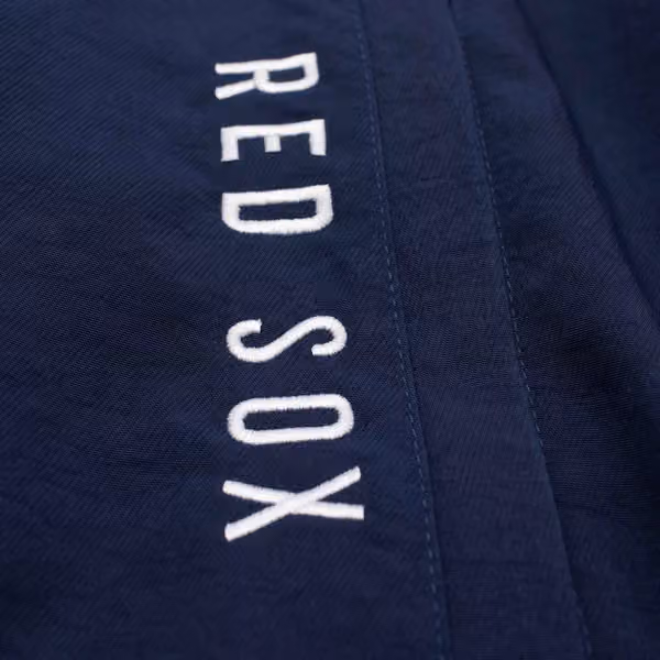 Boston Red Sox 2026 MLB Authentic Dugout Bomber Jacket Navy view 5