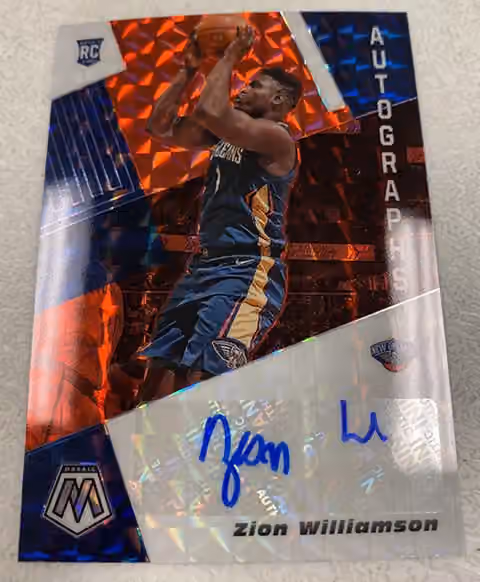 2019/20 Panini Mosaic Basketball Hobby Box NBA view 4