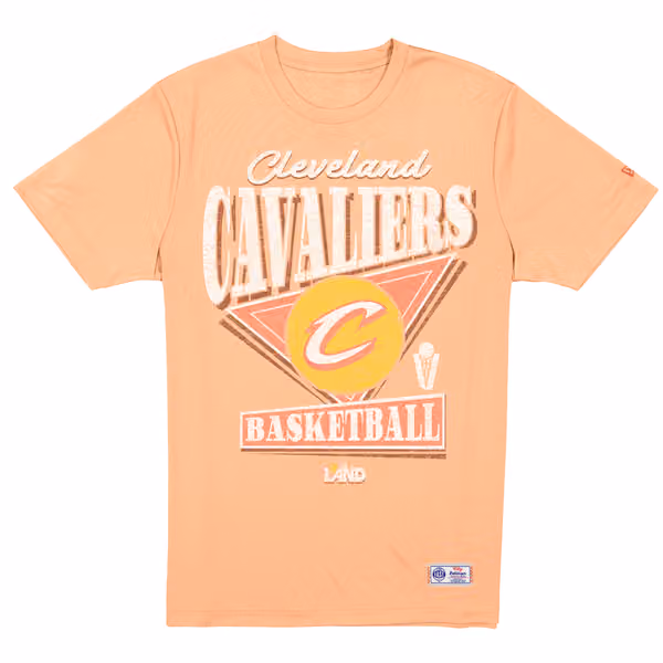 Cleveland Cavaliers 2025-26 City Edition NBA T-Shirt Orange view 1