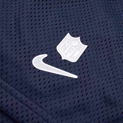 Dallas Cowboys 2024 NFL Sideline Mesh Nike Dri-FIT Shorts Navy view 4