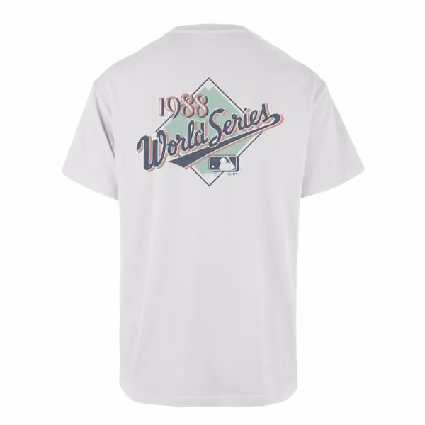 Los Angeles Dodgers 1988 World Series '47 Echo MLB T-Shirt White view 1