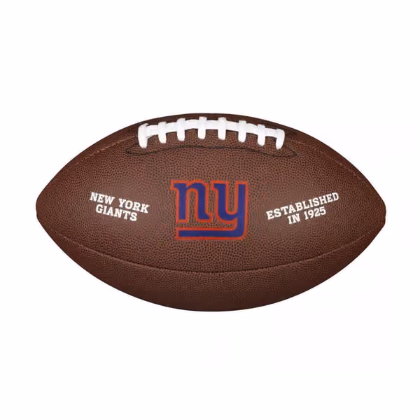 New York Giants Backyard Wilson Full Size NFL Football view 1