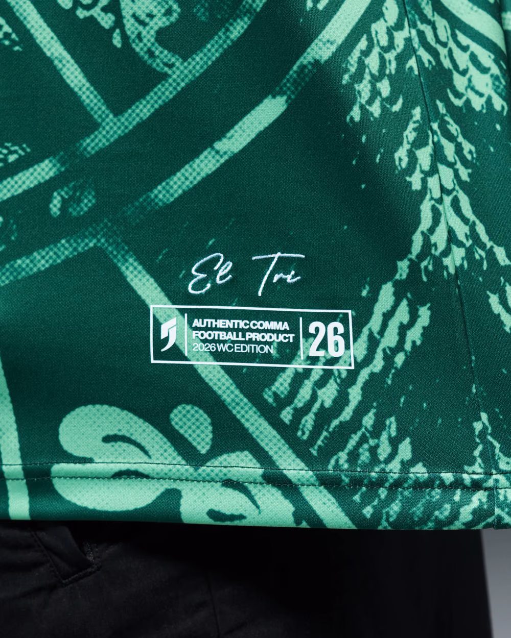 Jersevo Custom Personalized Mexico Heritage Jersey (2026WC Edition) - Pre-Order 4 (Mid September) detail view 7