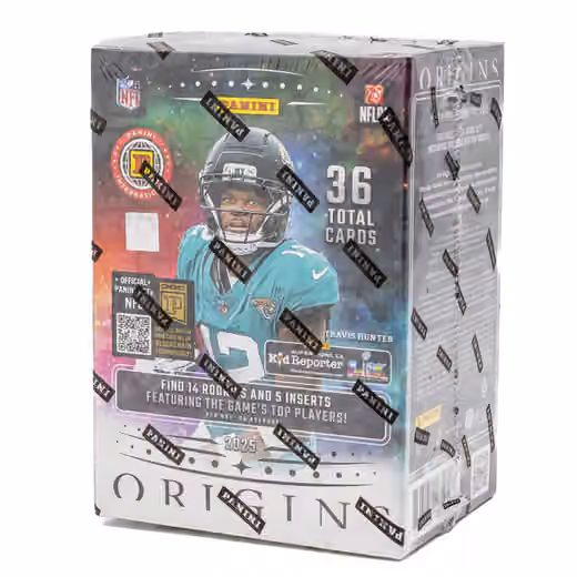 2025 Panini Origins Football NFL International Blaster Box view 1